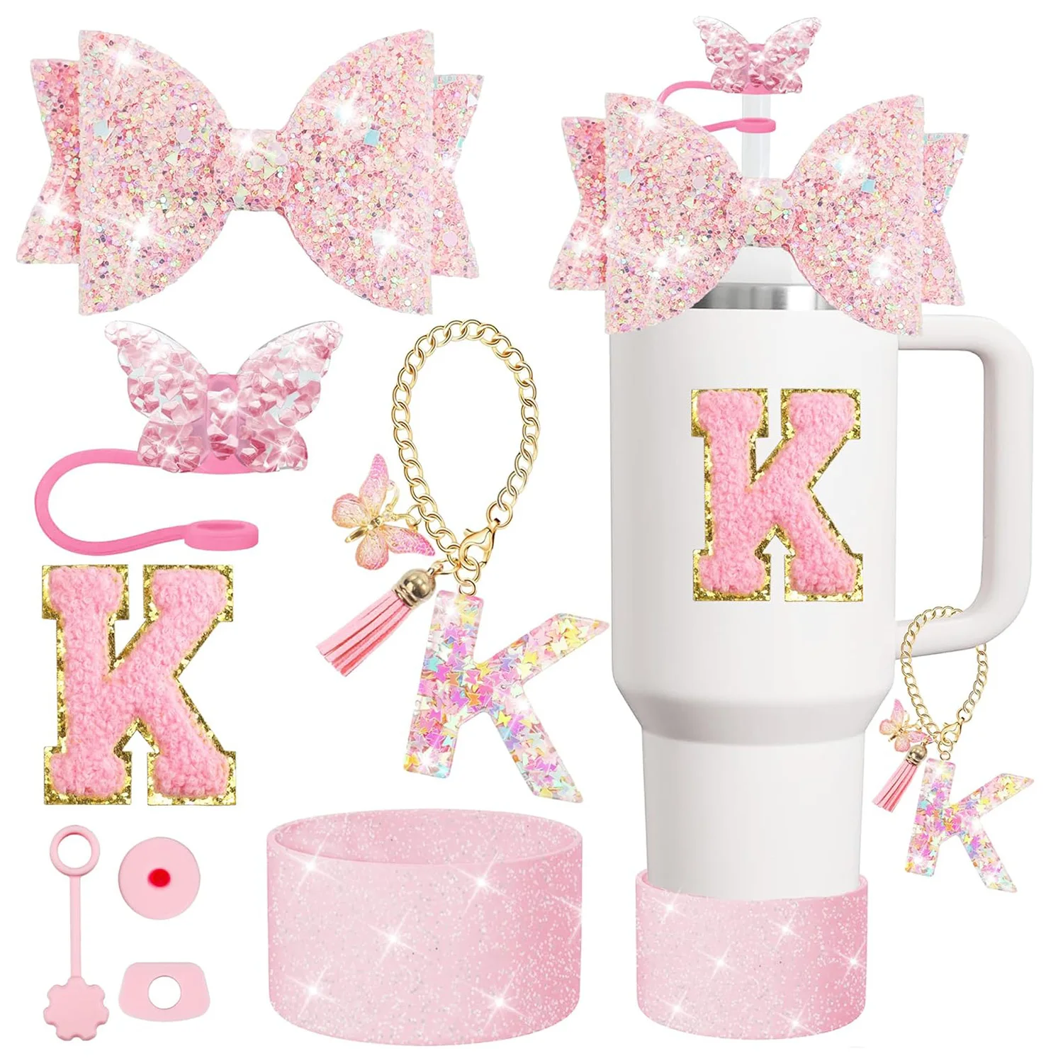 Bottle Stopper Set - Ensemble d'accessoires de tasse pour Stanley,