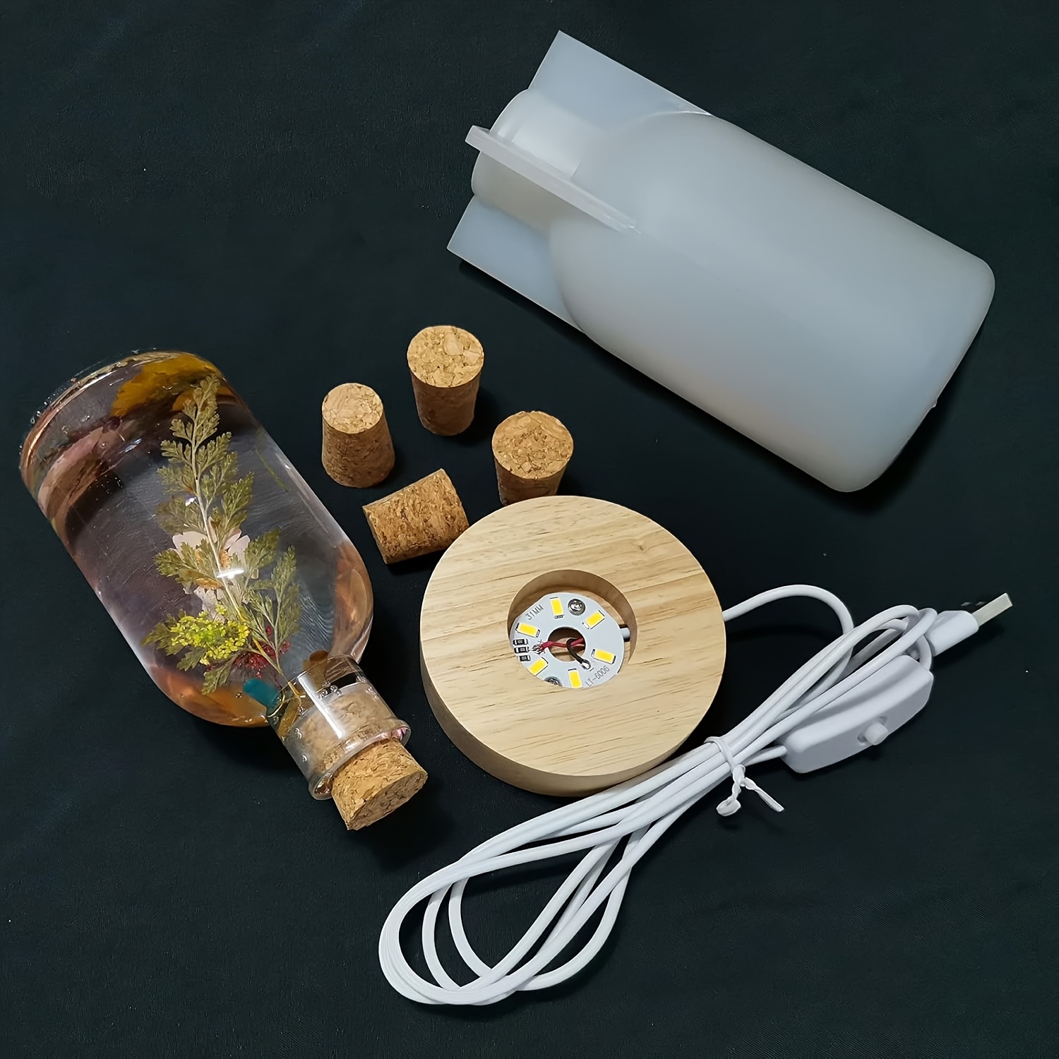 Kit de moules en résine pour l - Bottle Stopper Set avis et prix