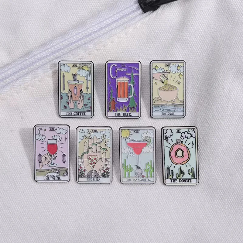 Broches personnalisées en émai - Wine Beer Pizza avis et prix