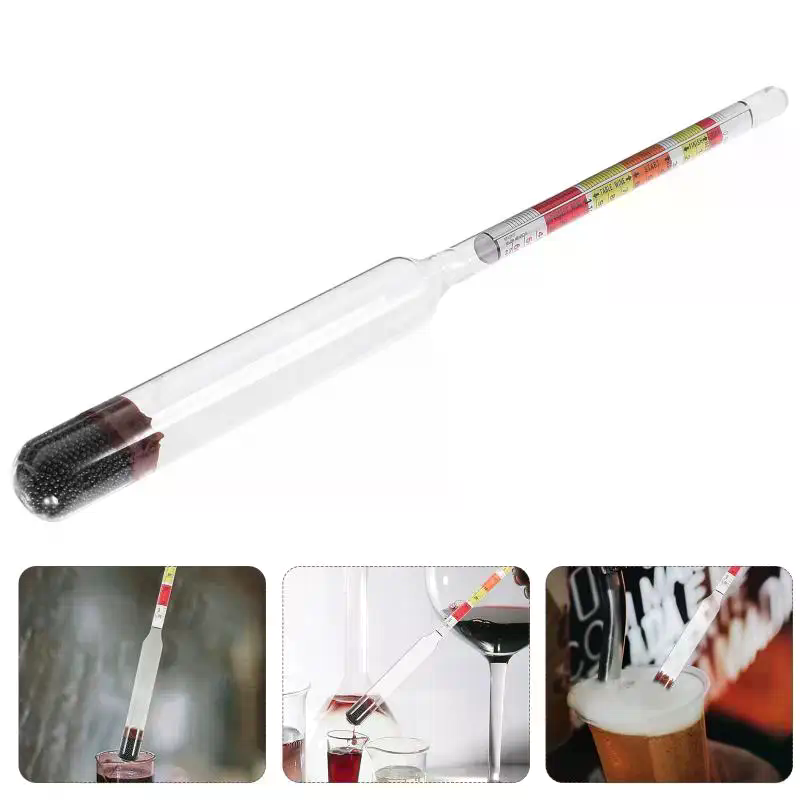 Hydromètre à 3 échelles, 1 piè - Wine Beer Cider avis et prix