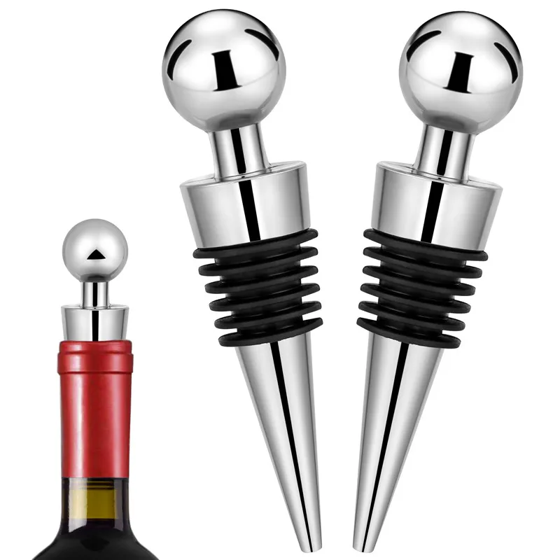 Bouchon de bouteille en argent - Bottle Stopper Set avis et prix