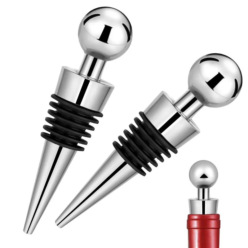 Bouchon de bouteille en argent - Bottle Stopper Set avis et prix